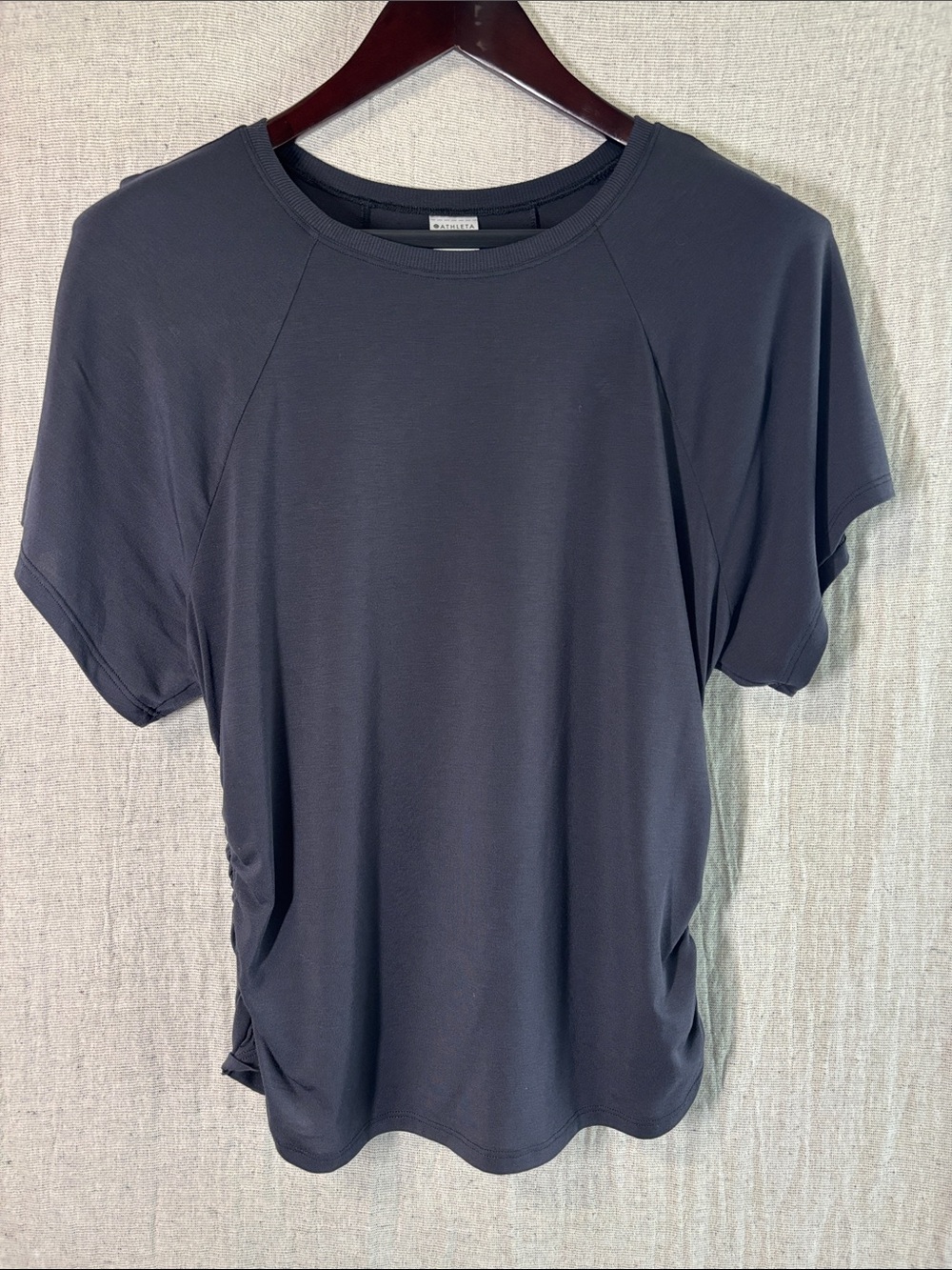 Athleta Short Sleeve Tee in Dark Gray